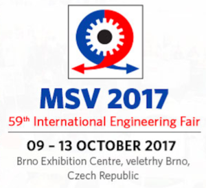 9.-13. října 2017 Mezinárodní Strojírenský Veletrh Brno